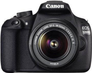 Canon EOS 1200D SLR-Digitalkamera (18 Megapixel APS-C CMOS-Sensor, 7,5 cm (3 Zoll) LCD-Display, Full HD) nur Gehäuse schwarz - 8