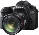 Canon EOS 6D Digital-SLR Kamera (20,2 Megapixel CMOS-Sensor, Live View, Full HD, WiFi, GPS, DIGIC 5+) mit EF 24-70mm 1:4 L IS USM Objektiv Kit - 1