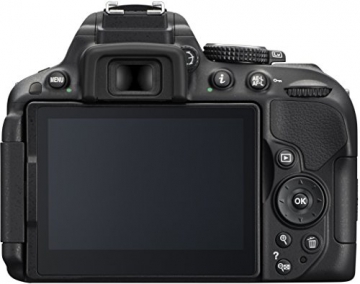 Nikon D5300 SLR-Digitalkamera (24,2 Megapixel, 8,1 cm (3,2 Zoll) LCD-Display, Full HD, HDMI, WiFi, GPS, AF-System mit 39 Messfeldern) Kit inkl. AF-S DX 18-105 VR Objektiv schwarz - 2