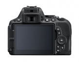 Nikon D5500 SLR-Digitalkamera (24,2 Megapixel, 8,1 cm (3,2 Zoll) Neig- und drehbares Touchscreen-Display, 39 AF-Messfelder, ISO 100-25.600, Full-HD-Video, Wi-Fi, HDMI) nur Gehäuse schwarz - 1