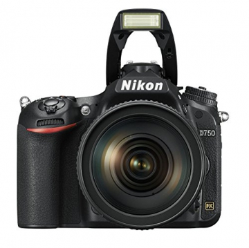 Nikon D750 SLR-Digitalkamera (24,3 Megapixel, 8,1 cm (3,2 Zoll) Display, HDMI, USB 2.0) nur Gehäuse schwarz - 10