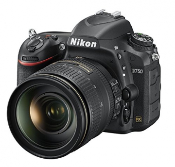 Nikon D750 SLR-Digitalkamera (24,3 Megapixel, 8,1 cm (3,2 Zoll) Display, HDMI, USB 2.0) nur Gehäuse schwarz - 9