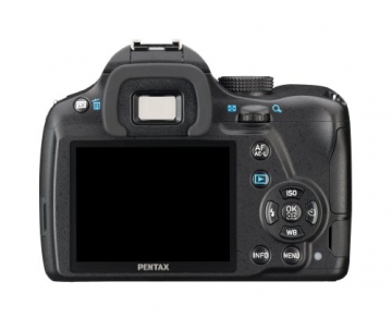 Pentax K 50 SLR-Digitalkamera (16 Megapixel, APS-C CMOS Sensor, 1080p, Full HD, 7,6 cm (3 Zoll) Display, Bildstabilisator) schwarz inkl. Objektiven DA L 18-55 mm WR & DA L 50-200 mm WR - 2