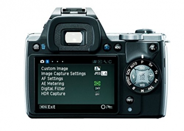 Pentax K-S1 SLR-Digitalkamera (20 Megapixel, 7,6 cm (3 Zoll) TFT Farb-LCD-Display, ultrakompaktes Gehäuse, Anti-Moiré-Funktion, Empfindlichkeit bis zu ISO 51200, Full-HD-Video, Wi-Fi, HDMI) nur Gehäuse schwarz - 1