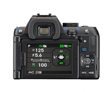 Pentax K-S2 Spiegelreflexkamera (20 Megapixel, 7,6 cm (3 Zoll) LCD-Display, Full-HD-Video, Wi-Fi, GPS, NFC, HDMI, USB 2.0) Double-Zoom-Kit inkl. 18-50mm und 50-200mm WR-Objektiv schwarz - 8